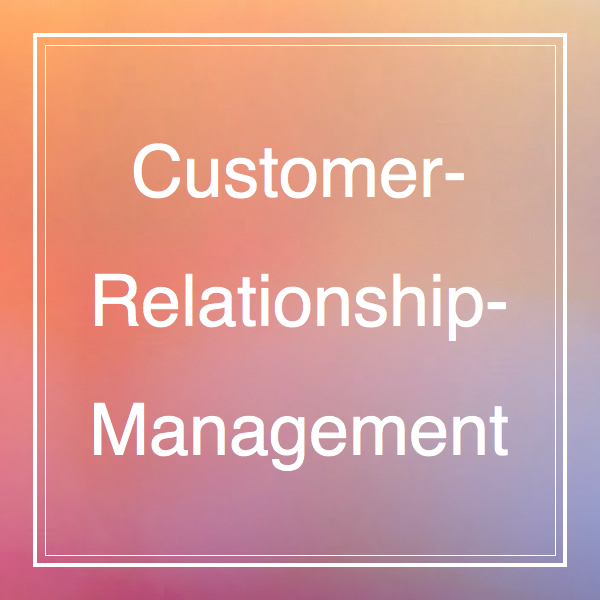 CMR Personalisierung 2.0